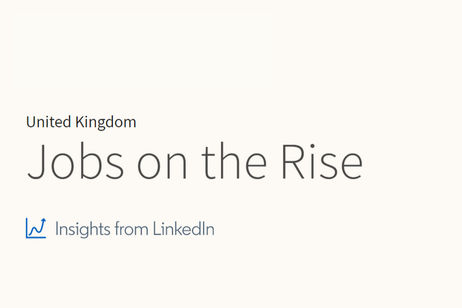 Jobs on the rise LinkedIn report