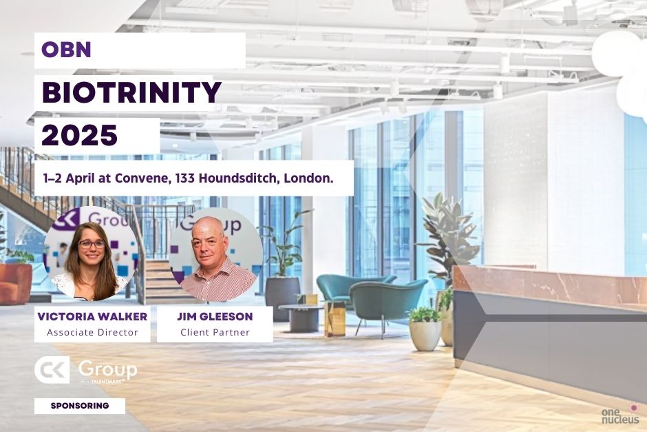 BioTrinity 2025 1-2 April at Convene 133 Houndsitch London